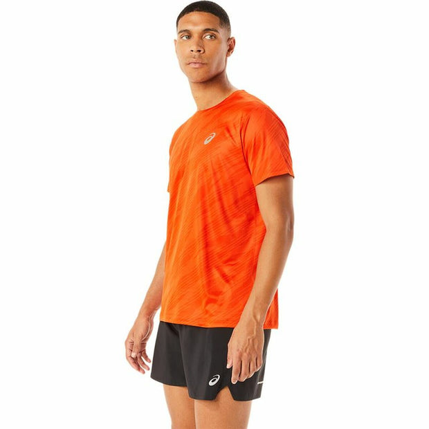 T-Shirt Asics Core All Over Print Orange