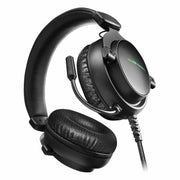 Gaming Headset with Microphone Mars Gaming MH4X LED (2 m) Black