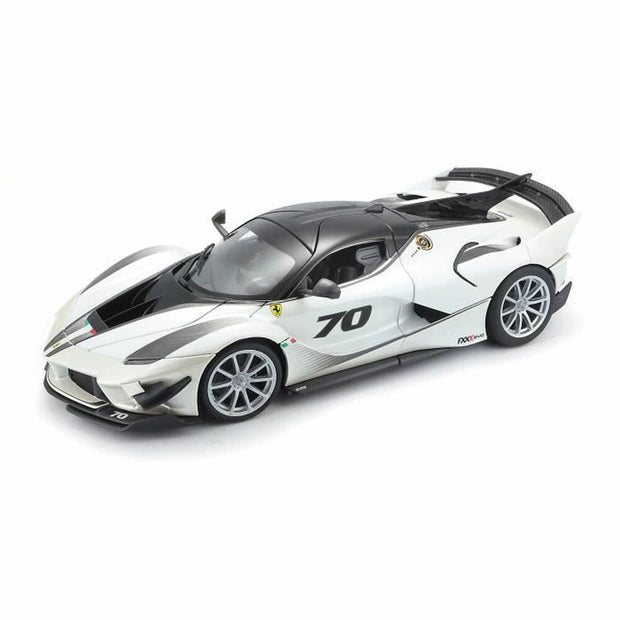 Racing car Bburago Ferrari FXX K Evo 1/8 Car White