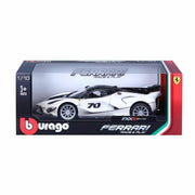 Racing car Bburago Ferrari FXX K Evo 1/8 Car White