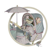 Rag Doll Decuevas Provenza 36 cm Fluffy toy Case that converts into a cot