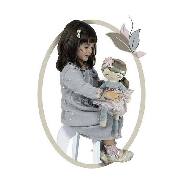 Rag Doll Decuevas Provenza 36 cm Fluffy toy Case that converts into a cot
