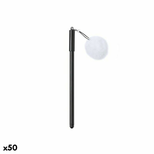 Pen with Pompom Water Bullet Cannon 145909 (50 Units)