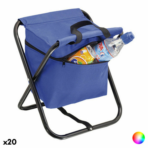 Folding Chair with Cooler 143571 Polyester 600D (20 Units)