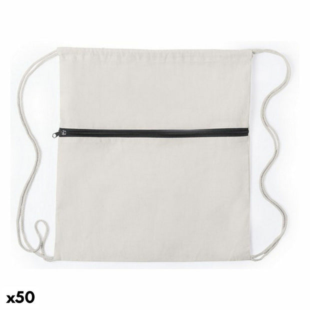 Rucksacktasche mit Bändern Walk Genie 145723 100 % Baumwolle (50 Stück)