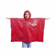 Waterproof Poncho with Hood 143221 (25 Units)