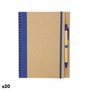 Spiral Notebook with Pen Water Bullet Cannon 143437 (20 Units)