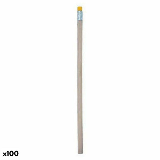 Pencil with Eraser Water Bullet Cannon 144173 Wood (100 Units)
