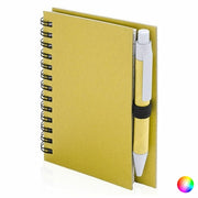 Mini Spiral Notebook with Pen Water Bullet Cannon 144670 (50 Units)