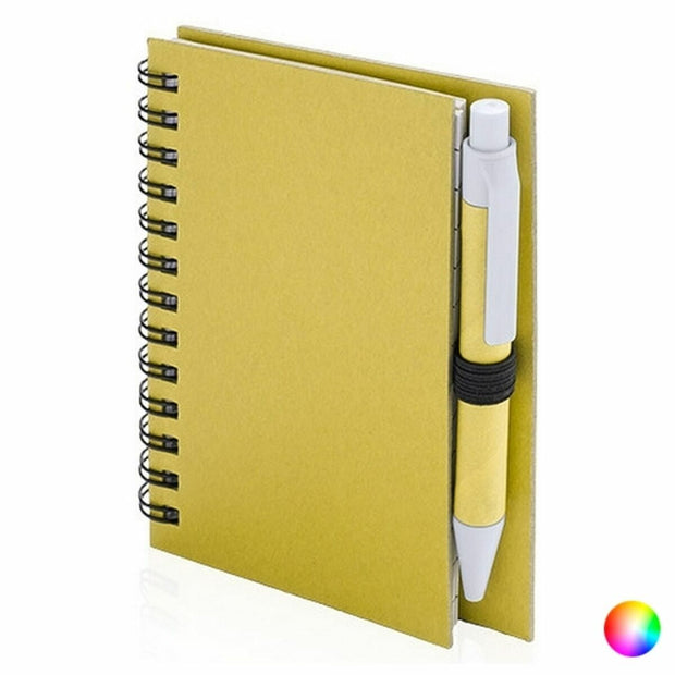 Mini Spiral Notebook with Pen Water Bullet Cannon 144670 (50 Units)