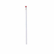 Pencil with Eraser 146070 White (100 Units)