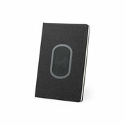 Note Block with Qi Wireless Charger 146185 Black (20 Units)