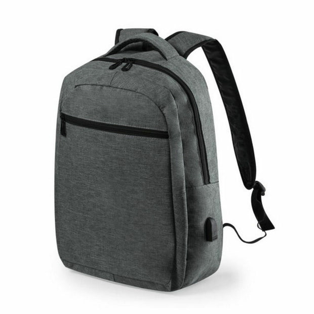 Tasche für Laptop und Tablet Walk Genie 146453 Grau Polyester 600D (30 Stück)