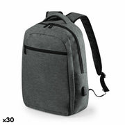 Tasche für Laptop und Tablet Walk Genie 146453 Grau Polyester 600D (30 Stück)