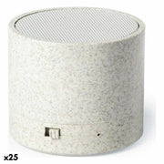 Bluetooth Speakers Xtra Battery 146540 ABS Wheat straw (25 Units)