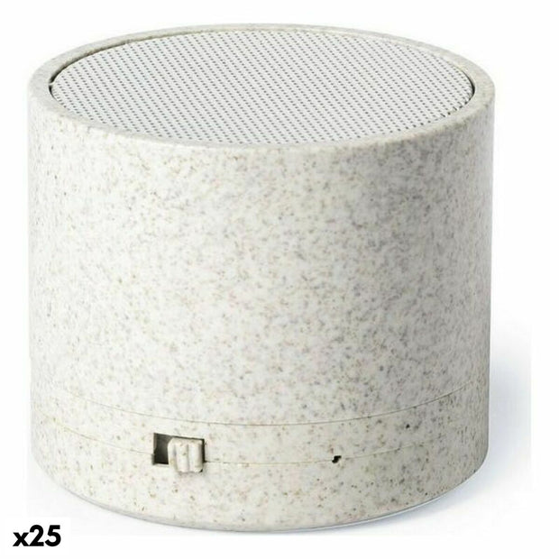 Bluetooth Speakers Xtra Battery 146540 ABS Wheat straw (25 Units)