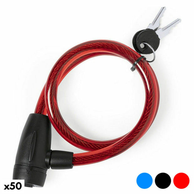 Kabel mit Vorhängeschloss 146491 (50 Stück)
