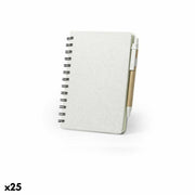 Stationery Set 146588 Wheat straw (25 Units)