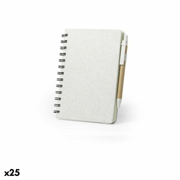 Stationery Set 146588 Wheat straw (25 Units)