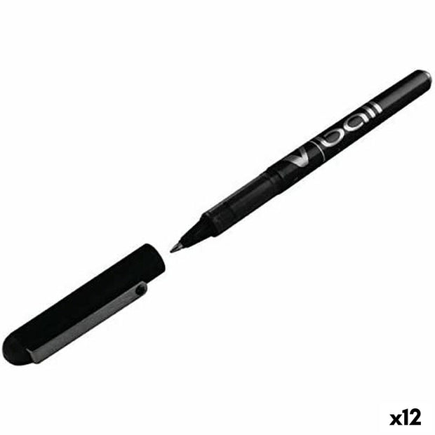 Pen Pilot BL-VB-5 Black 12 Units