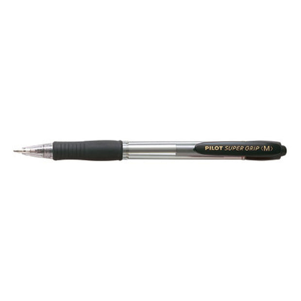 Pen Pilot Supergrip Black 0,4 mm (12 Units)