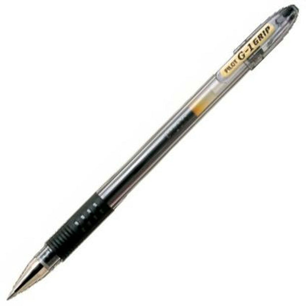 Roller Pen Pilot G-1 0,32 mm Black (12 Units)