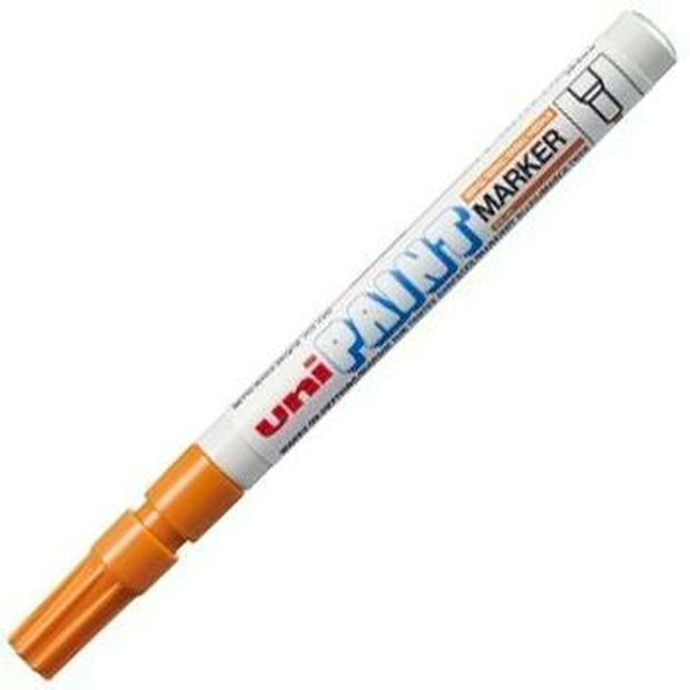 Permanent marker Uni-Ball Paint PX-21L Orange 12 Units