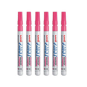 Set of Markers Uni-Ball PX-21L 6 Pieces Pink (2 Units)