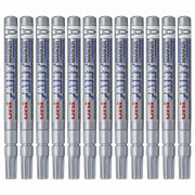 Permanent marker Uni-Ball Paint PX-21L 0,8-1,2 mm Silver (12 Units)