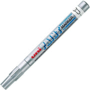 Permanent marker Uni-Ball Paint PX-21L 0,8-1,2 mm Silver (12 Units)