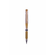 Liquid ink ballpoint pen Uni-Ball Signo Broad UM-153 W Golden 12 Units