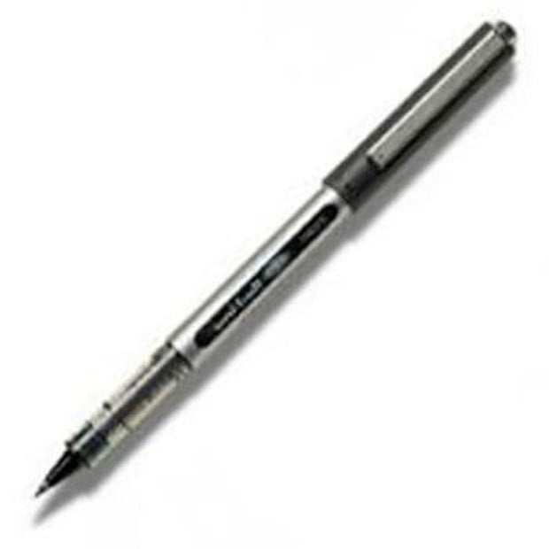 Liquid ink ballpoint pen Uni-Ball Vision Elite UB-205 Black 12 Units