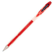 Liquid ink ballpoint pen Uni-Ball Rollerball Signo Basicos UM-120 Red 12 Units