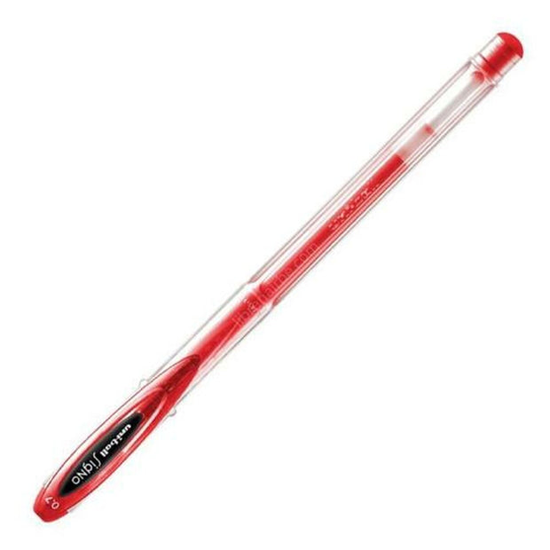 Liquid ink ballpoint pen Uni-Ball Rollerball Signo Angelic Colour UM-120AC Red 12 Units