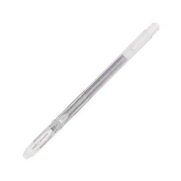 Liquid ink pen Uni-Ball Sparkling UM-120SP Silver 0,5 mm (12 Units)