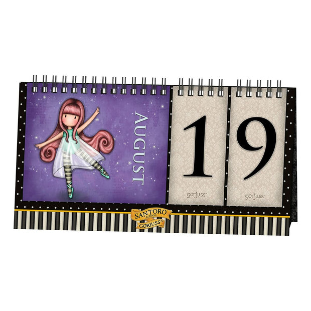 Calendar Gorjuss Finding my way 25,5 x 14,5 x 0,2 cm