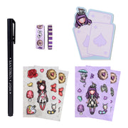 Stationery Set Gorjuss A little more tea (14.6 x 20.5 x 1.5 cm) (9 pcs)
