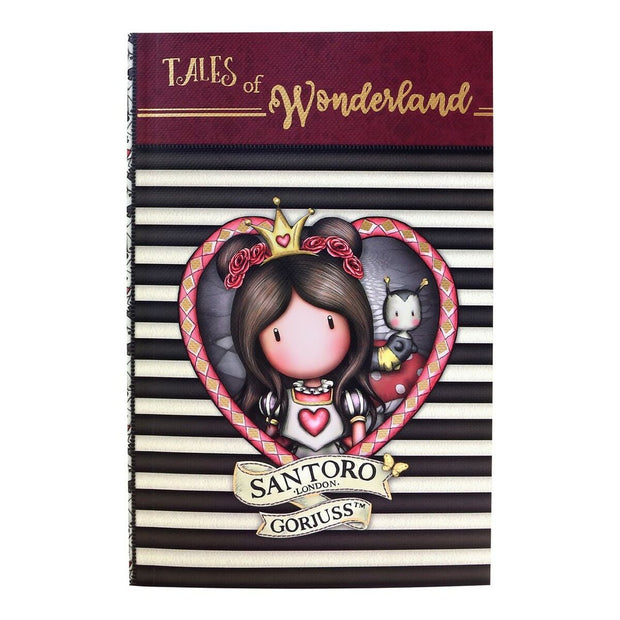 Notebook Gorjuss Finding my way Red (11.2 x 17 x 1.3 cm)