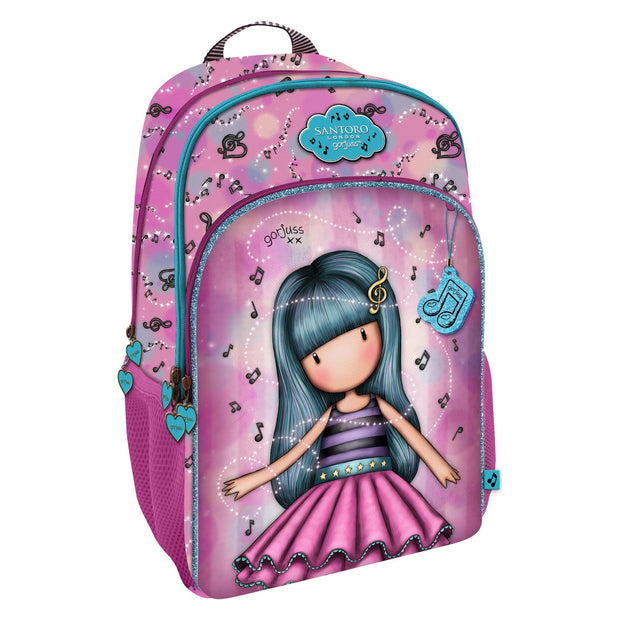 School Bag Dancing Among the Stars Gorjuss Pink