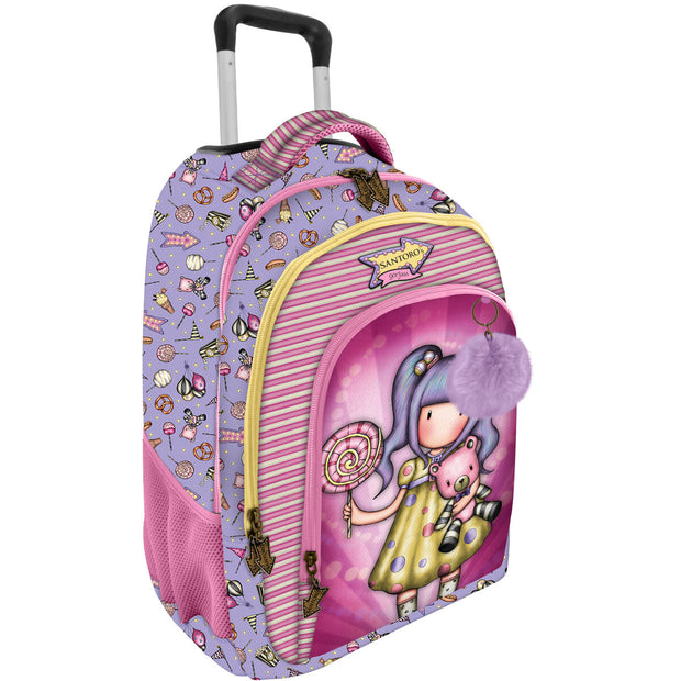 School Bag Gorjuss First prize Lilac (34 x 45 x 18 cm)