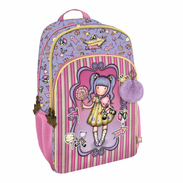 School Bag Gorjuss First prize Lilac (29 x 45 x 17 cm)