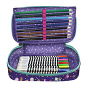 Pencil Case Gorjuss Up and away Purple (45 Pieces)