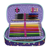 Pencil Case Gorjuss Up and away Purple (45 Pieces)