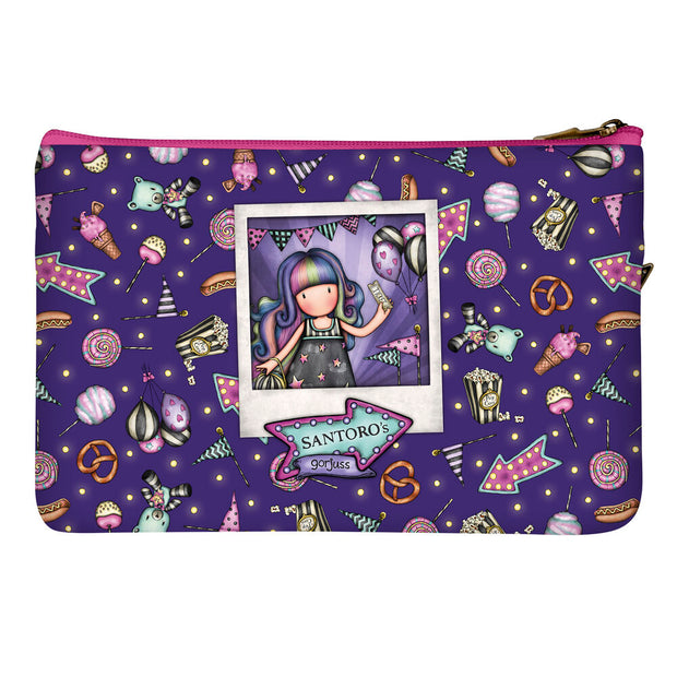 School Case Gorjuss Up and away Purple (23.4 x 15.5 x 1.5 cm)