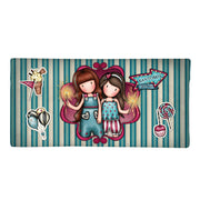 School Case Gorjuss Fireworks Maroon (22 x 11 x 1.5 cm)