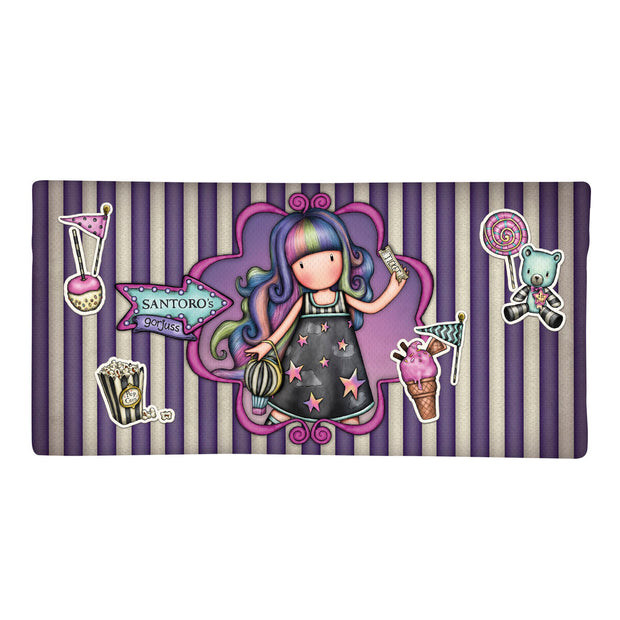 School Case Gorjuss Up and away Purple (22 x 11 x 1.5 cm)