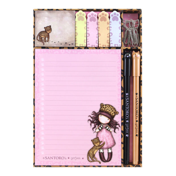 Stationery Set Gorjuss Purrrrrfect love