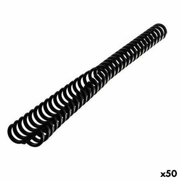 Spirals GBC 3:1 50 Units Binding Black 8 mm