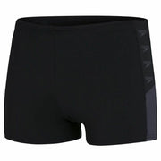 Herren Badehose Speedo Boom Logo Splice Aquashort Schwarz