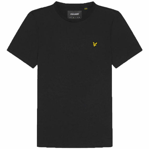 Herren Kurzarm-T-Shirt Lyle & Scott Schwarz